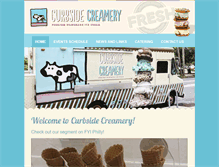 Tablet Screenshot of curbsidephilly.com